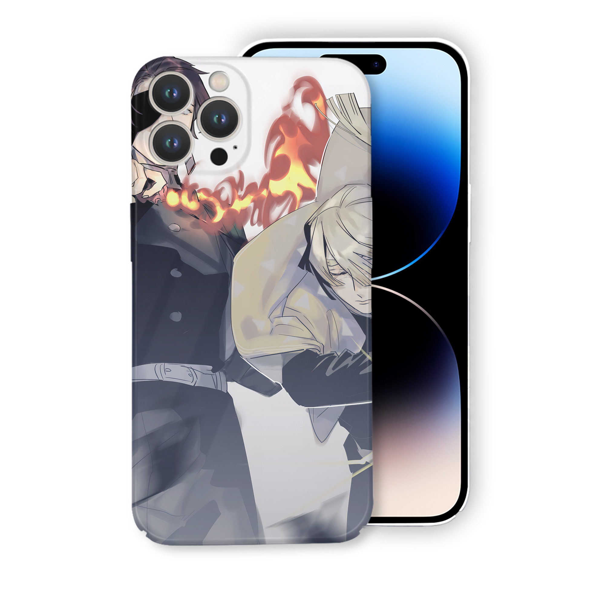 （画像用） 鬼滅の刃（きめつのやいば）竈門 炭治郎／かまど たんじろう Kamado Tanjirou 【iPhone 14シリーズ対応】ハードケース